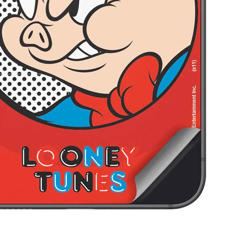 Looney Tunes Porky Pig Full Galaxy S25 Skin